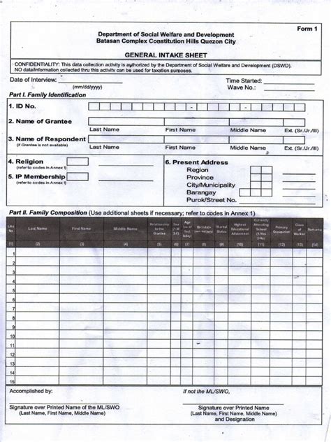 swdi form|DSWD.